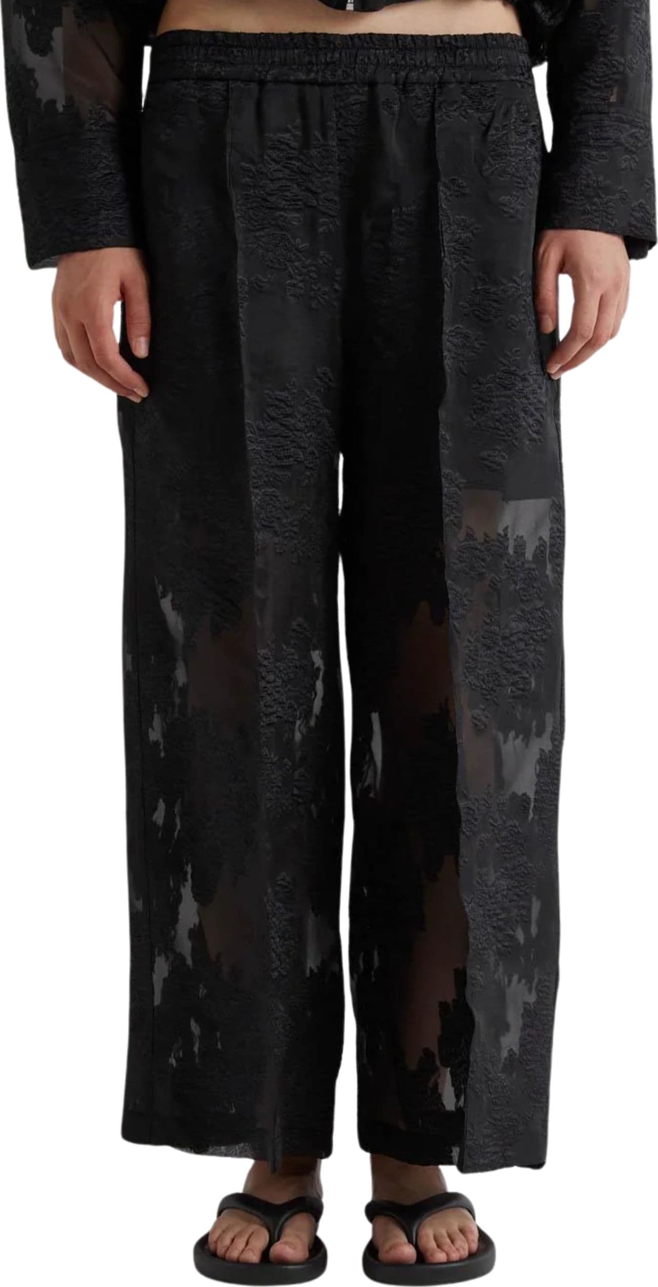 MEIMEIJ PANTALONE Donna  IN ORGANZA RICAMATA - 4