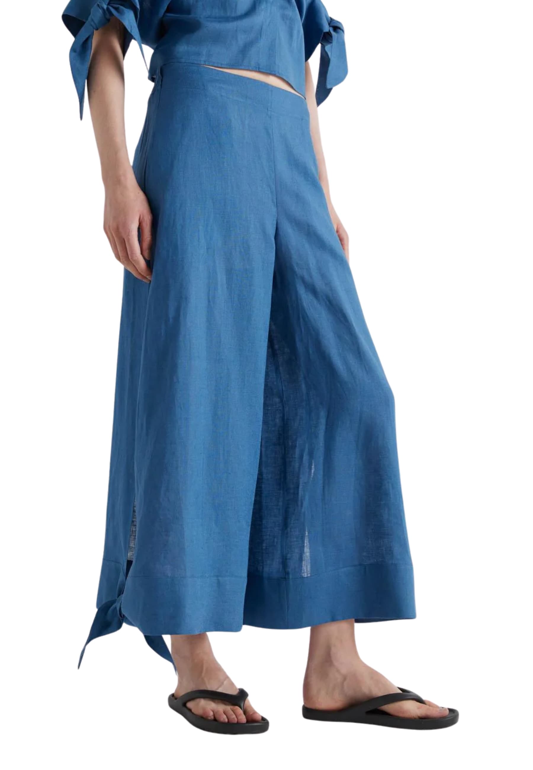 MEIMEIJ PANTALONE Donna  CON FIOCCO SOTTO - 5