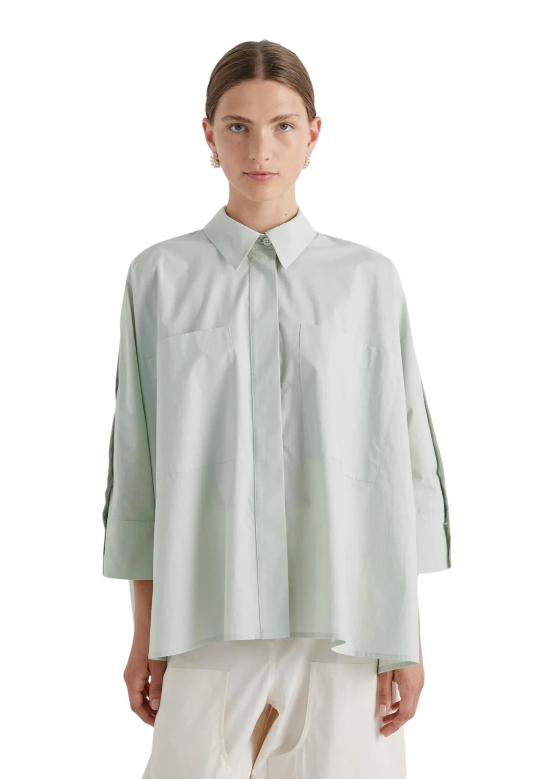 MEIMEIJ CAMICIA Donna  CON BOTTONI SU MANICHE - 4