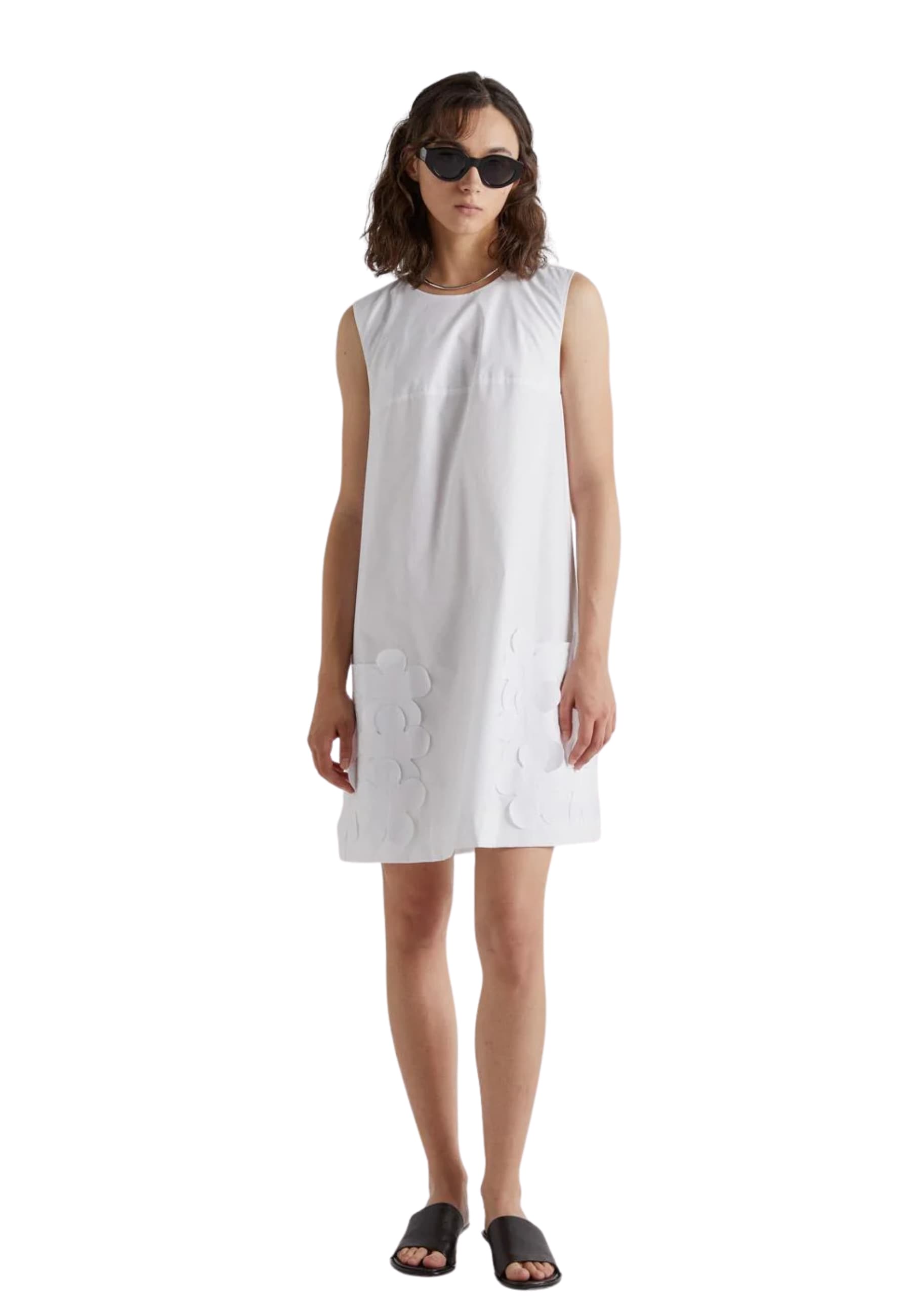 MEIMEIJ ABITO Donna  CON FIORI APPLICATI - 4