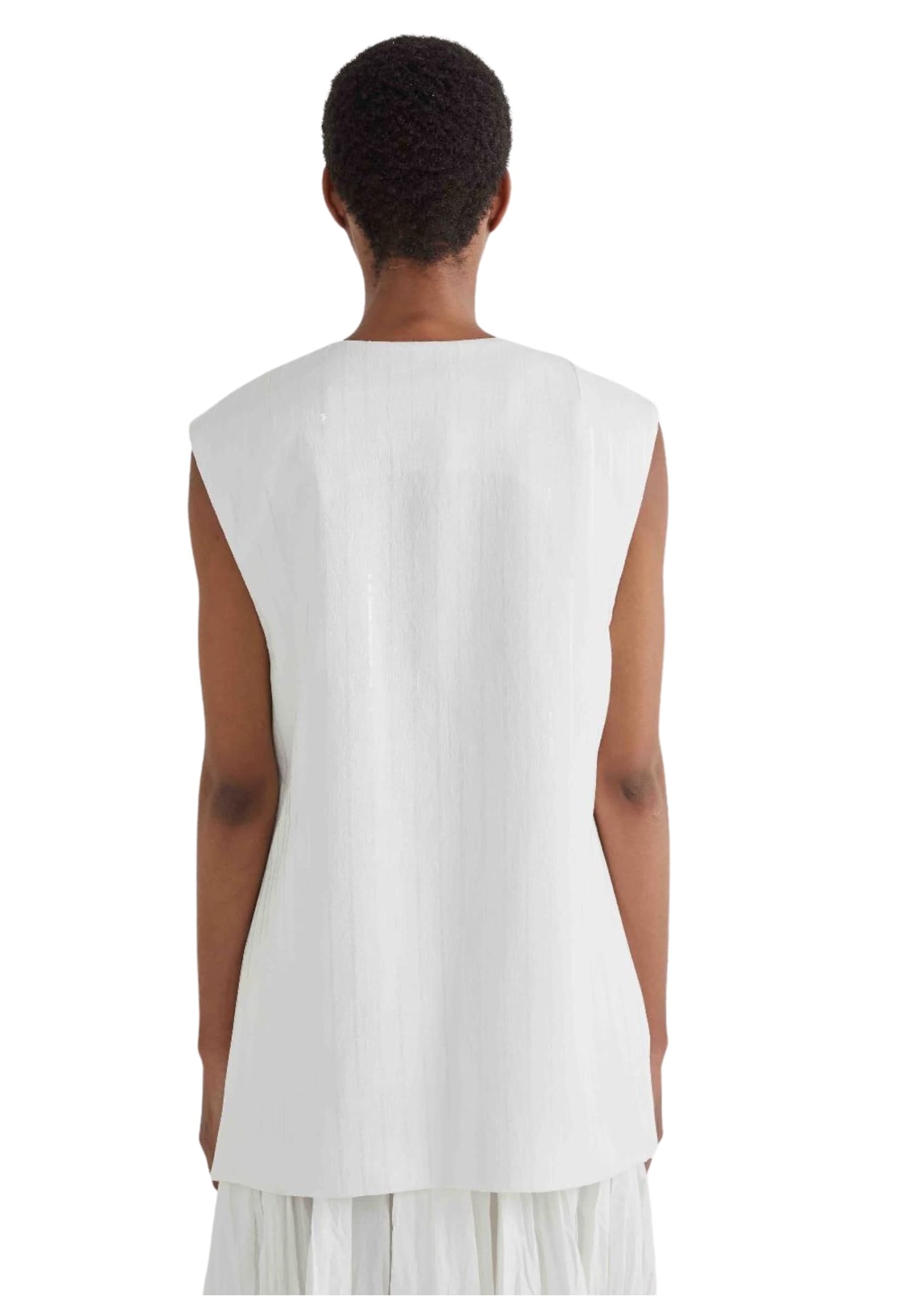 MEIMEIJ GILET Donna  GESSATO LUREX - 3