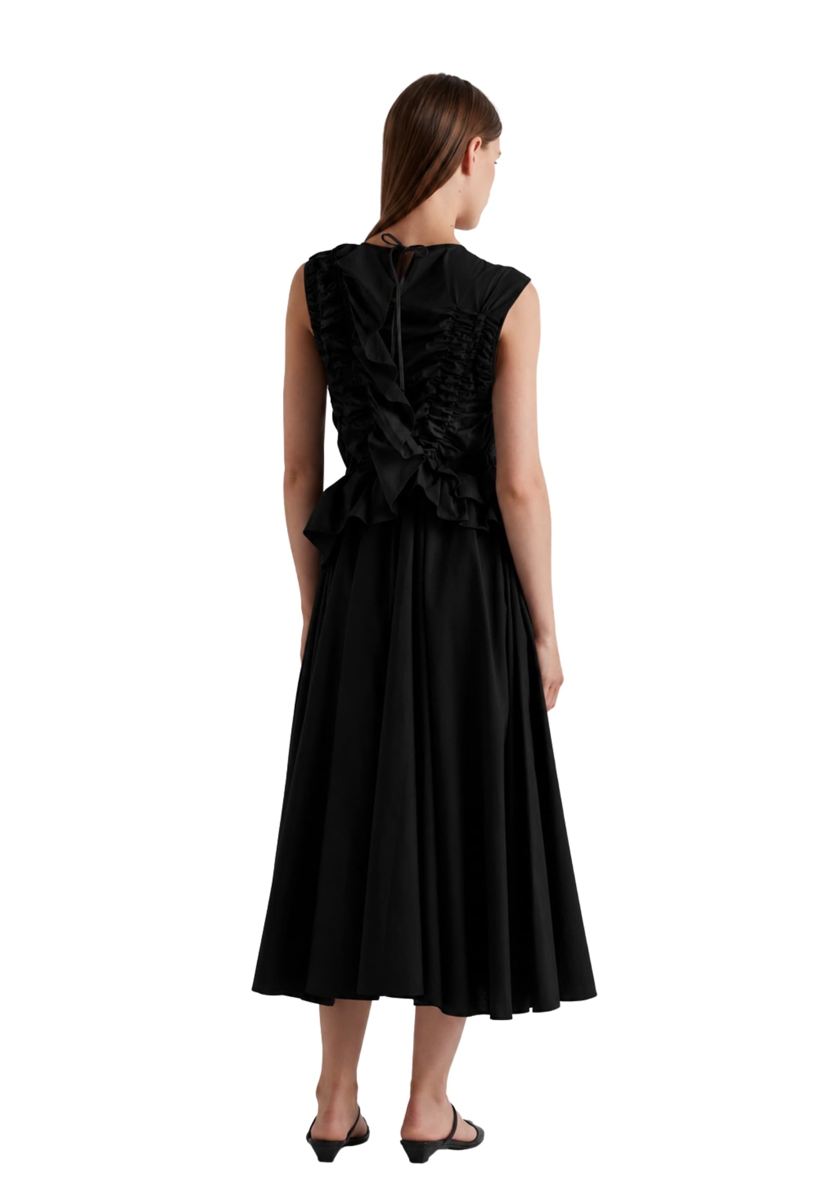 MEIMEIJ ABITO CON ROUGE Donna  Nero Cotone Primavera/Estate 2026 M6EA50-NERO - 3
