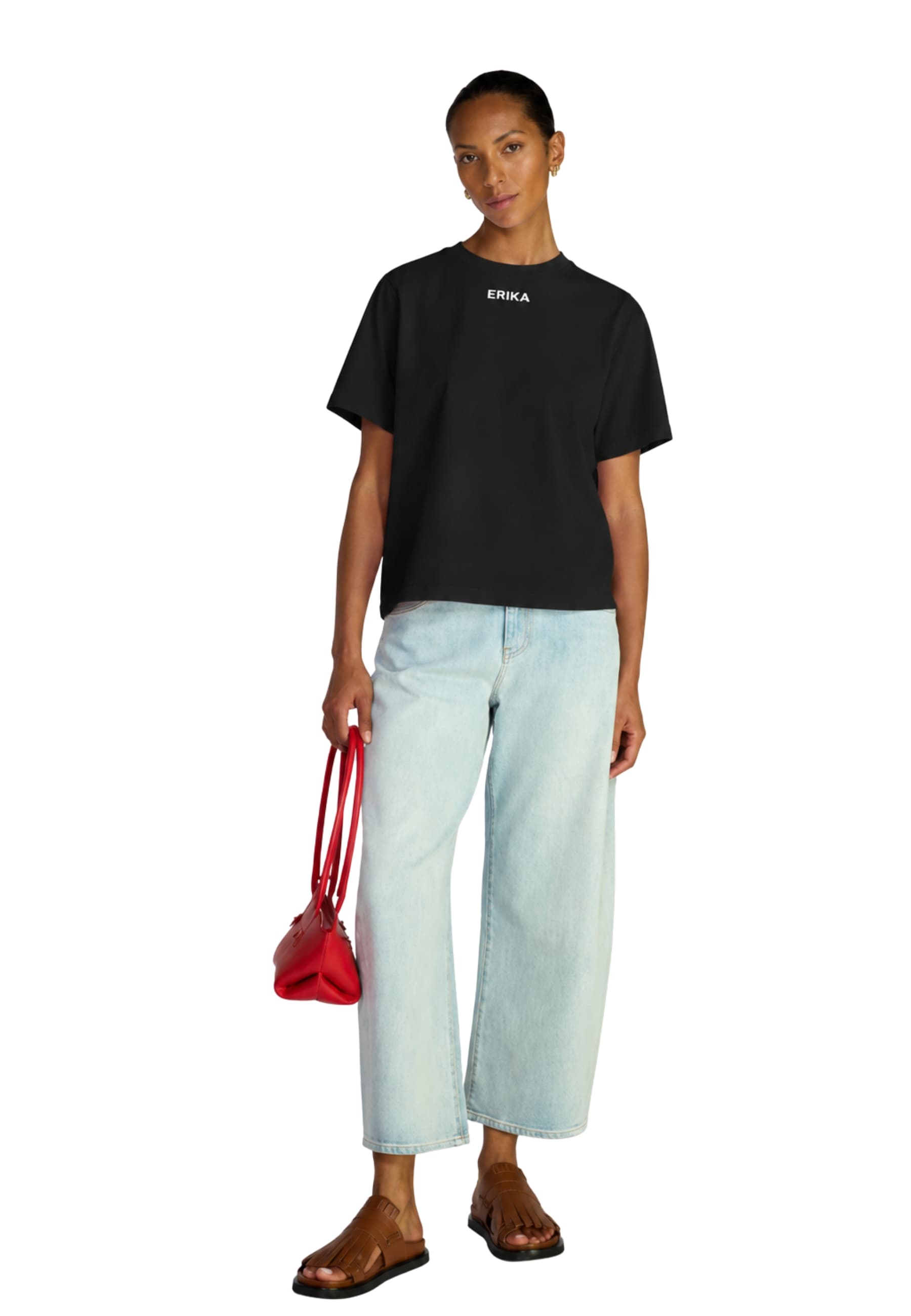 ERIKA CAVALLINI T-SHIRT CON LOGO - 3