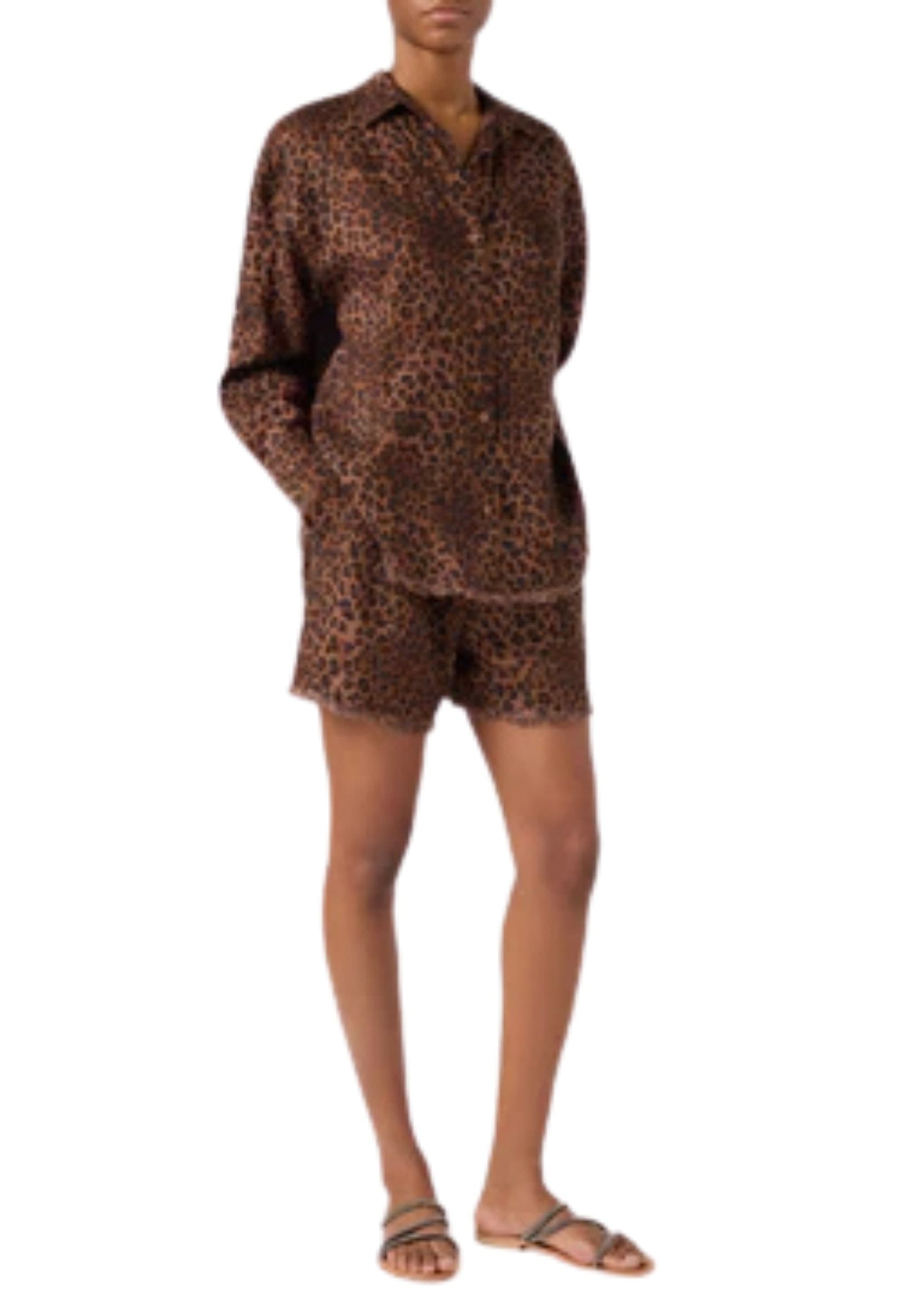 SAINT BARTH CAMICIA LEOPARDATA - 2