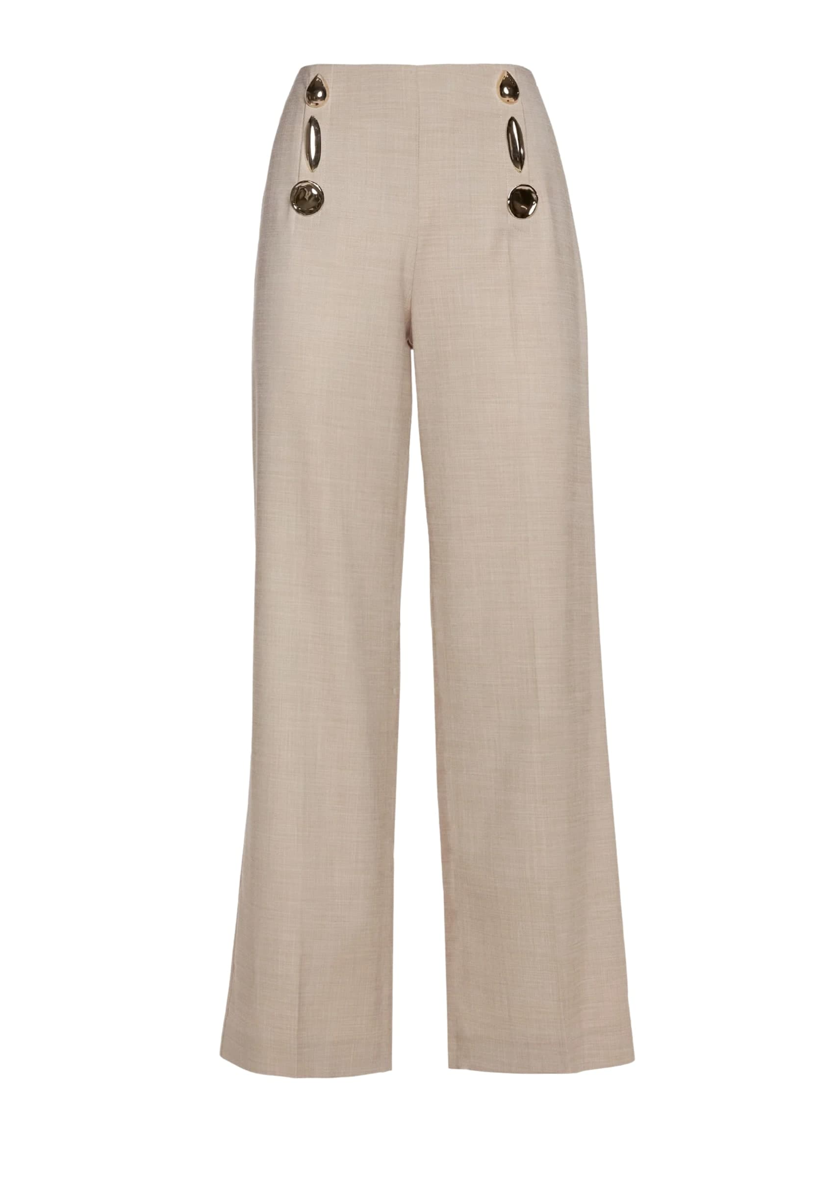Simona Corsellini PANTALONE SIMONA CORSELLINI CON DETTAGLI ORO