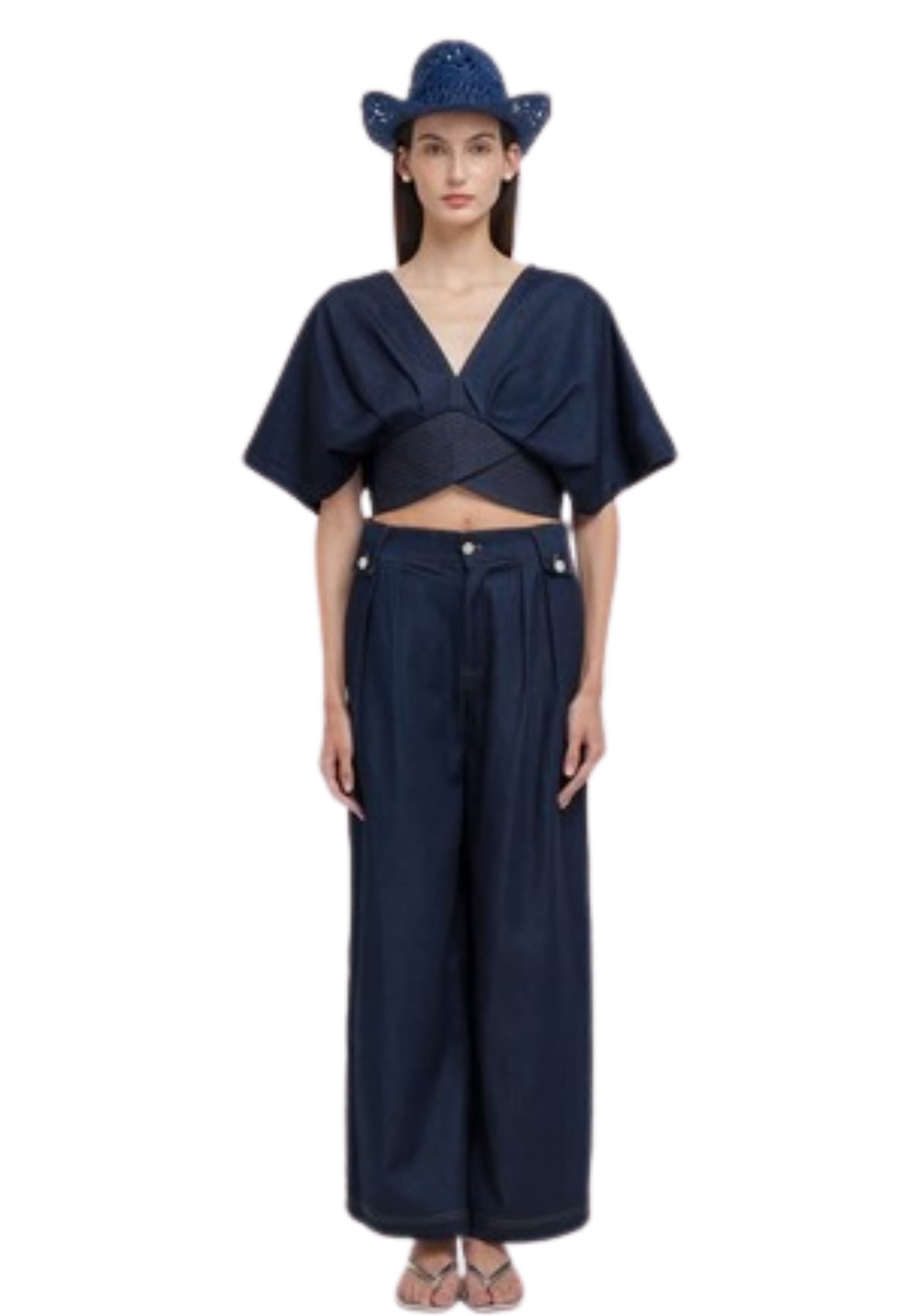 SAINT BARTH TOP IN DENIM - 2