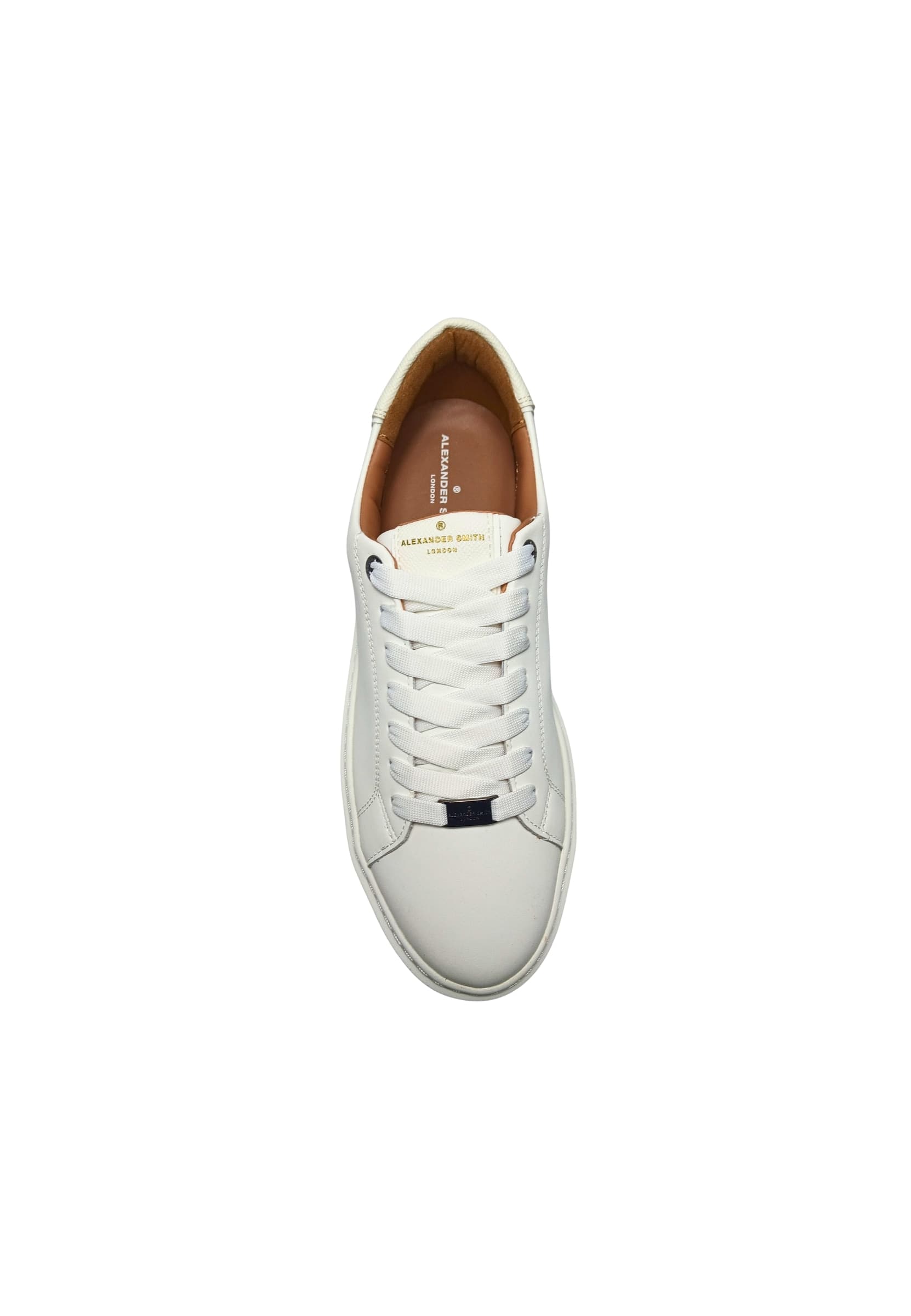 ALEXANDER SMITH albbldm-9064-twt Alexander Smith Uomo Pelle Bianco - 3