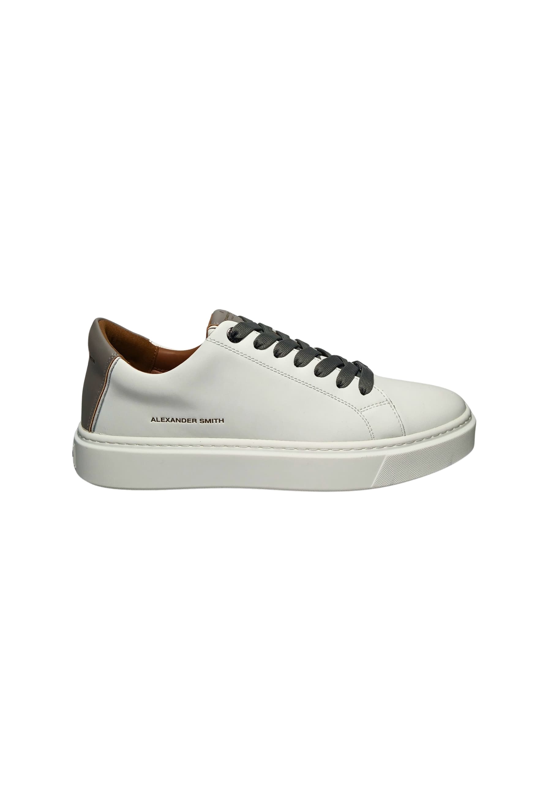 ALEXANDER SMITH albbldm-9010-wly Alexander Smith Uomo Pelle Bianco - 6