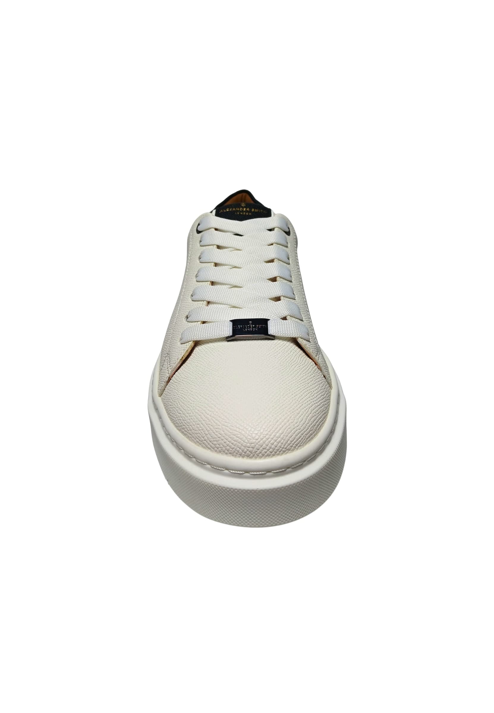 ALEXANDER SMITH albbldm-9066-wbk Alexander Smith Uomo Pelle Bianco - 2