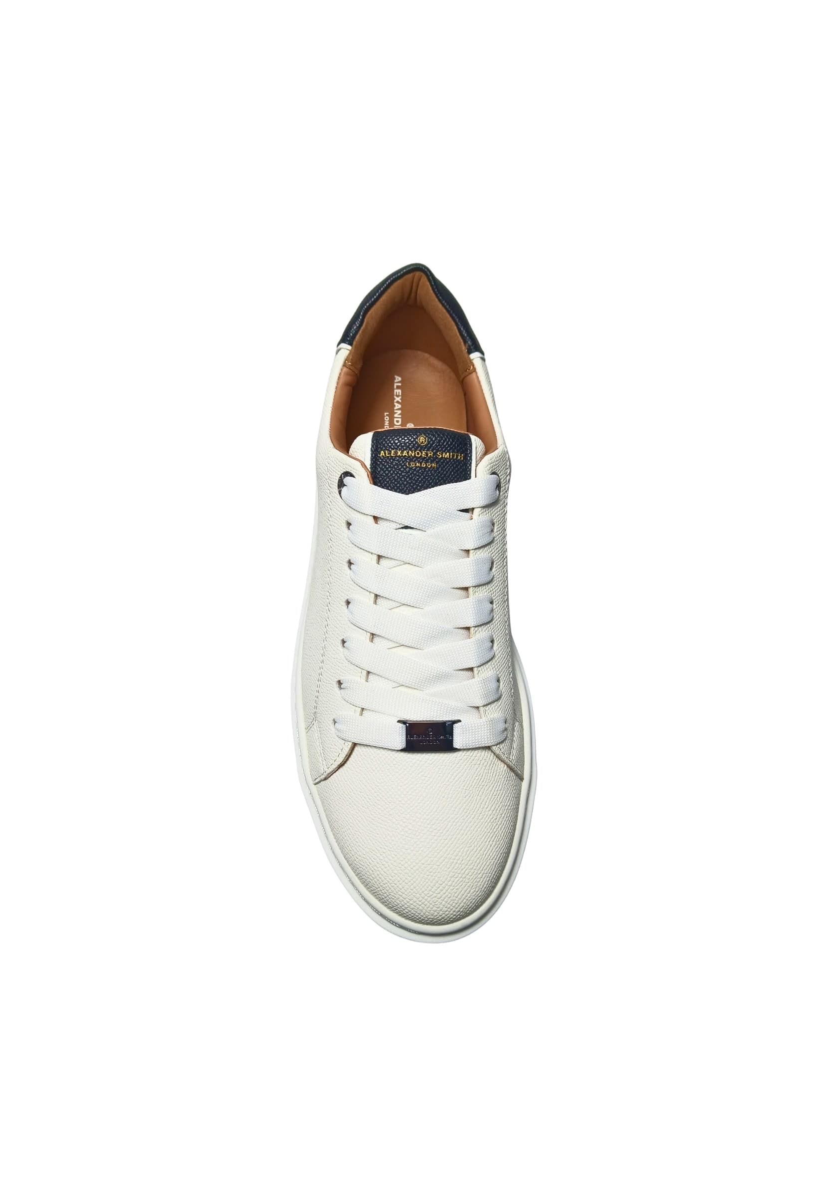 ALEXANDER SMITH albbldm-9066-wbk Alexander Smith Uomo Pelle Bianco - 3