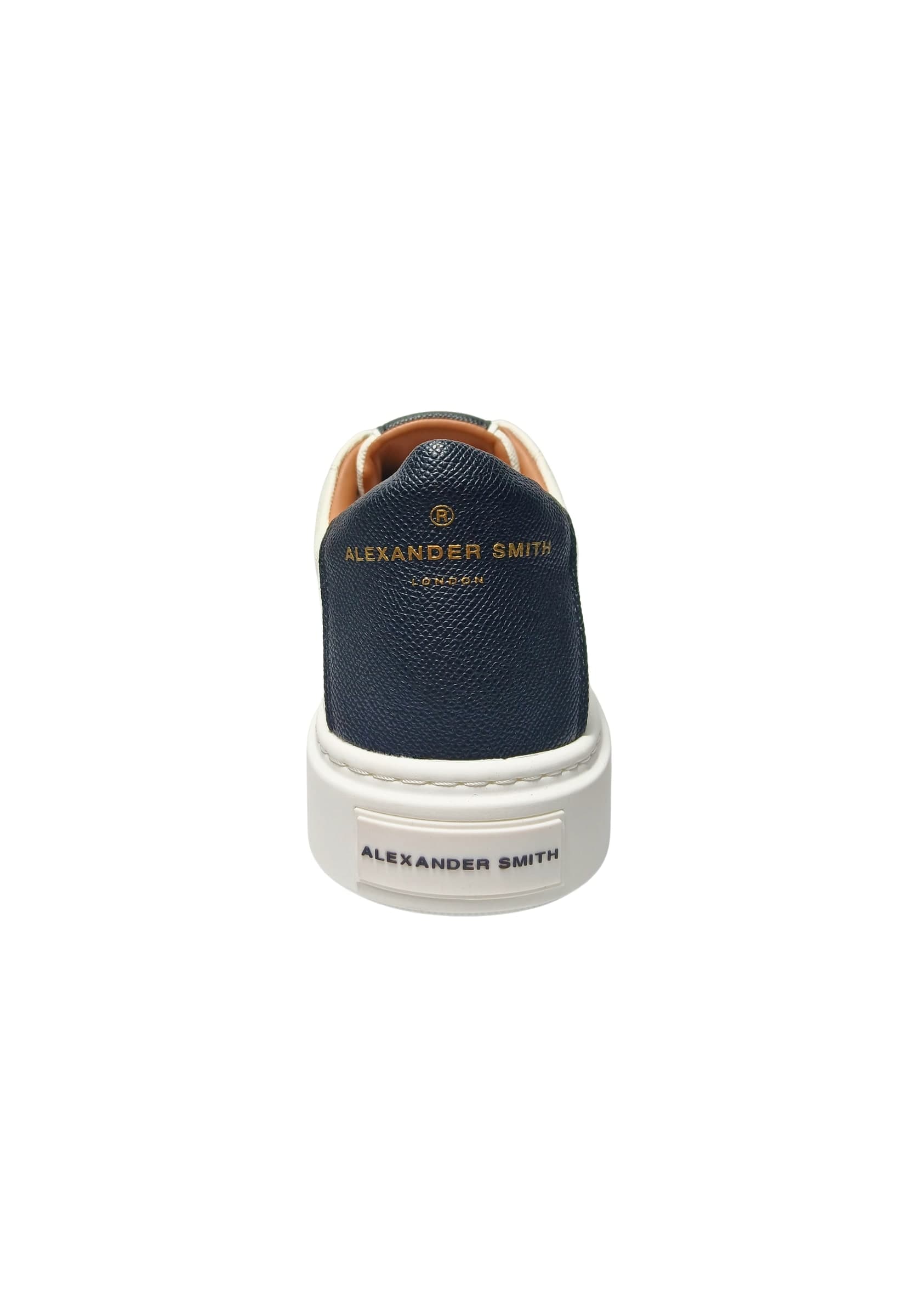 ALEXANDER SMITH albbldm-9066-wbk Alexander Smith Uomo Pelle Bianco - 4