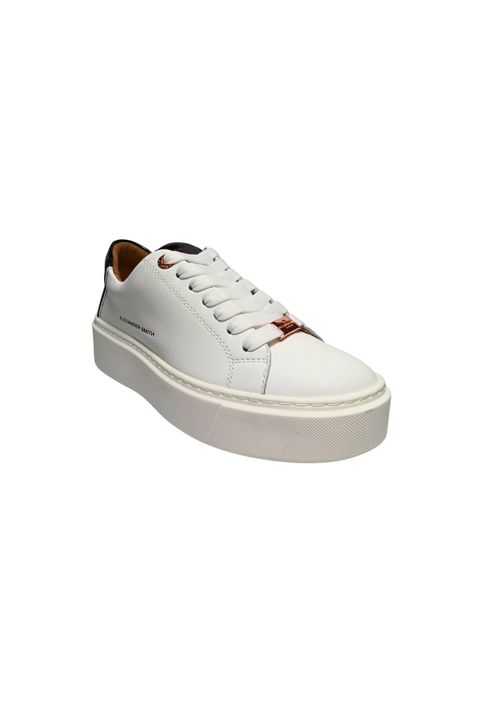 ALEXANDER SMITH albblhw-8402-wbk Alexander Smith Donna Pelle Bianco - 4