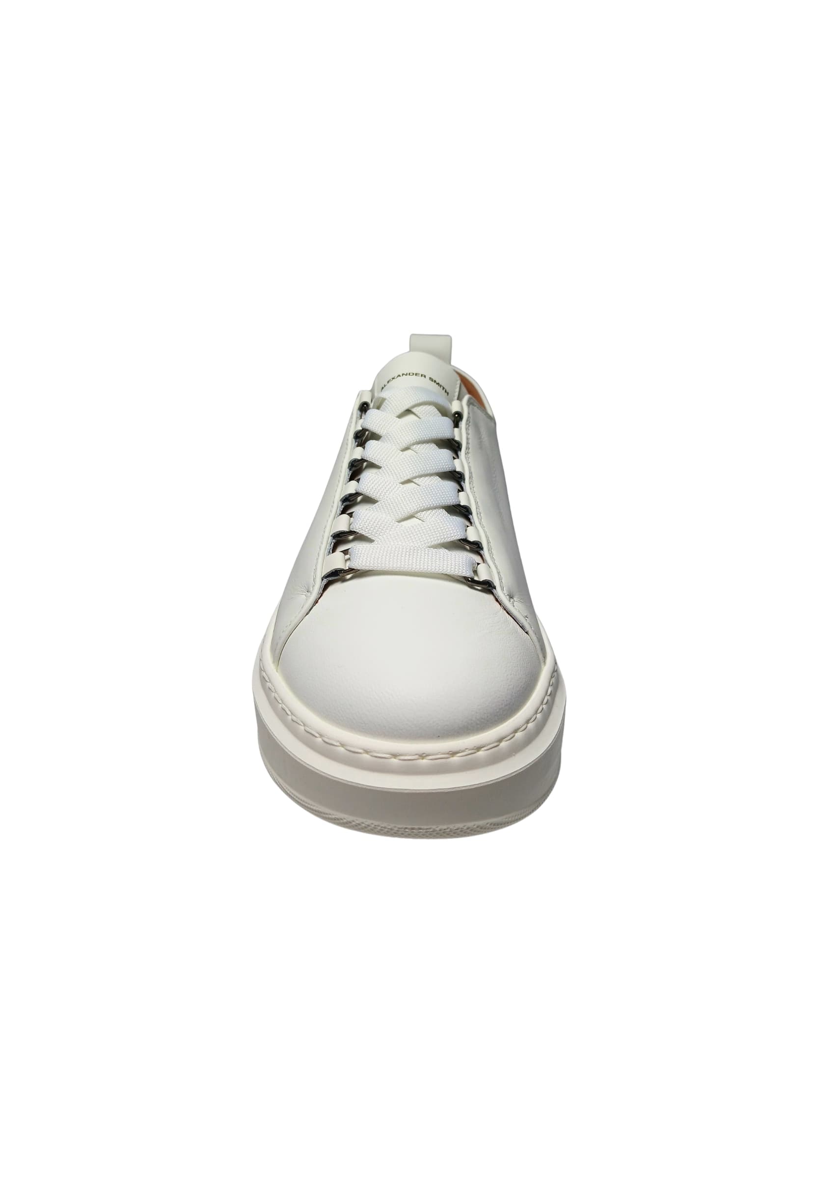 ALEXANDER SMITH asbbwym-2311-twt Alexander Smith Uomo Pelle Bianco - 2