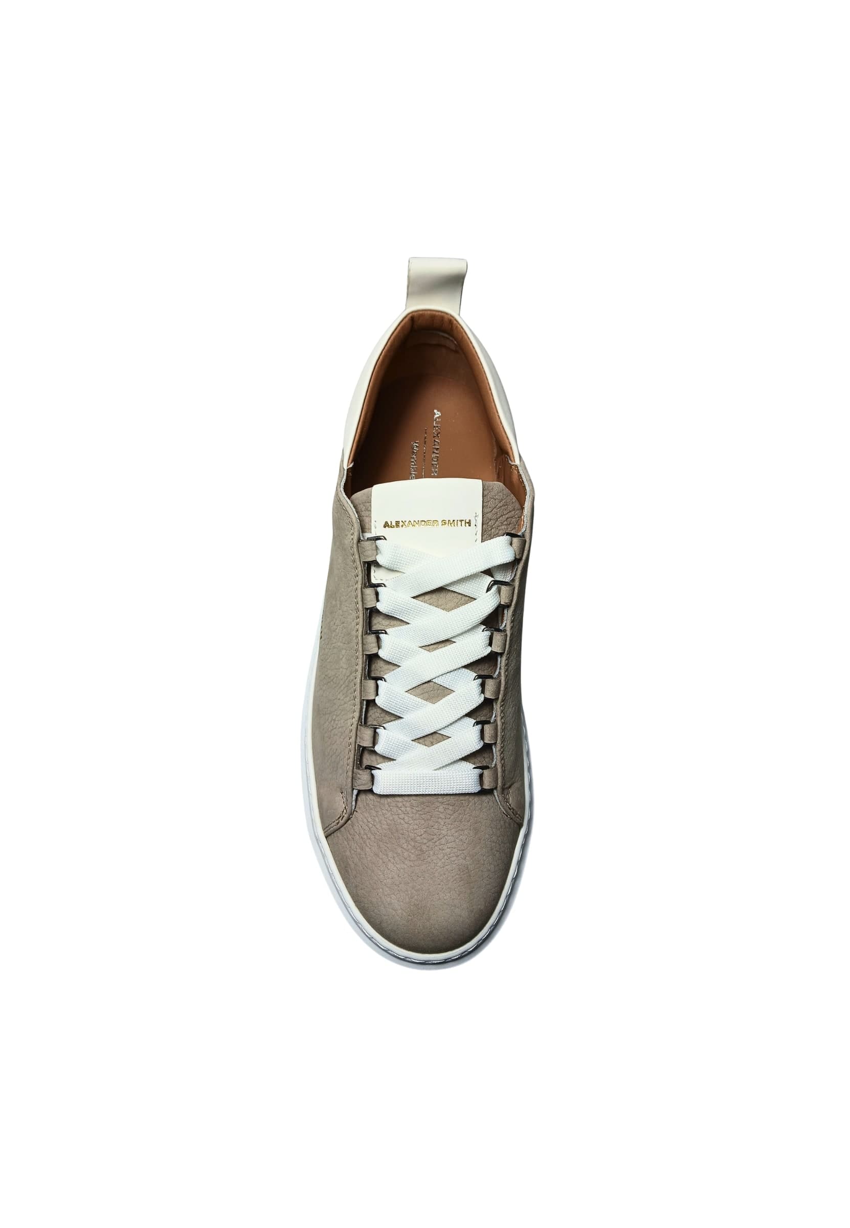 ALEXANDER SMITH asbbwym-2258-lyw Alexander Smith Uomo Pelle Bianco - 3