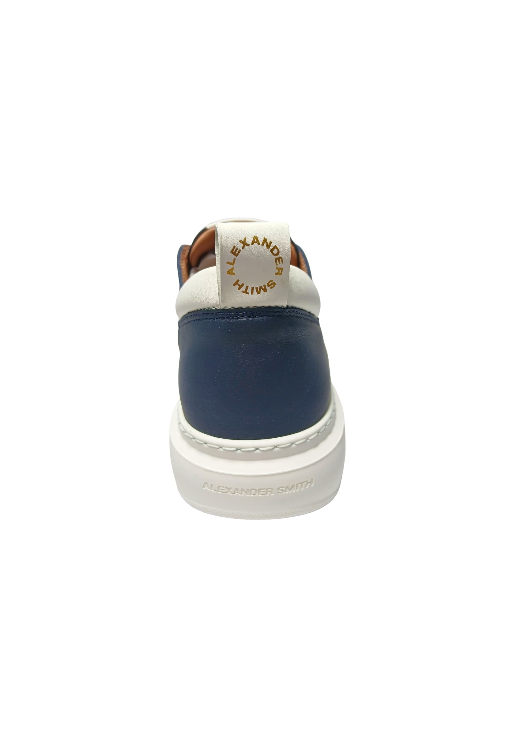 ALEXANDER SMITH asbbwym-2263-lwt Alexander Smith Uomo Pelle Blu - 4