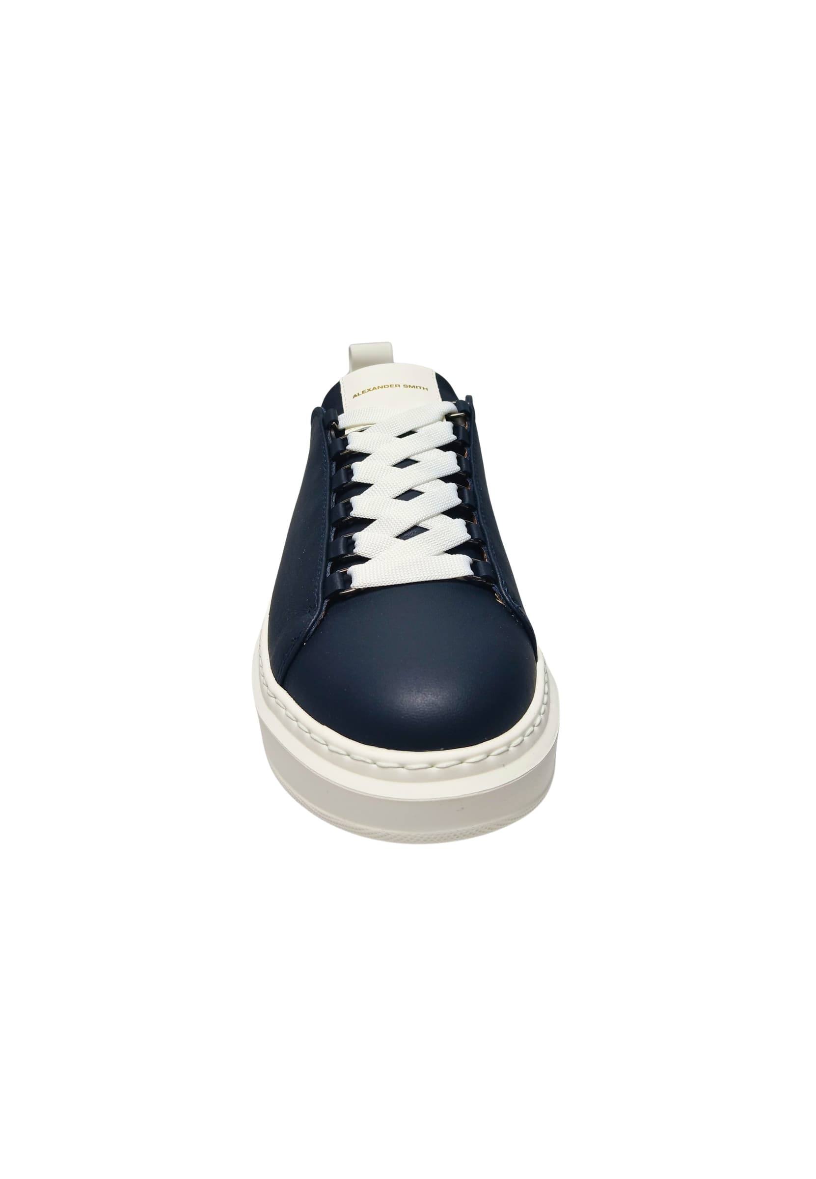 ALEXANDER SMITH asbbwym-2263-lwt Alexander Smith Uomo Pelle Blu - 5