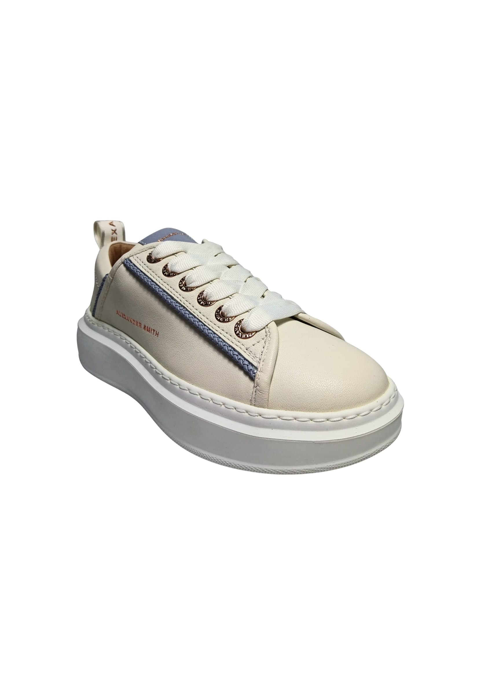 ALEXANDER SMITH asbbwyw-0076-wlf Alexander Smith Donna Pelle Bianco - 5