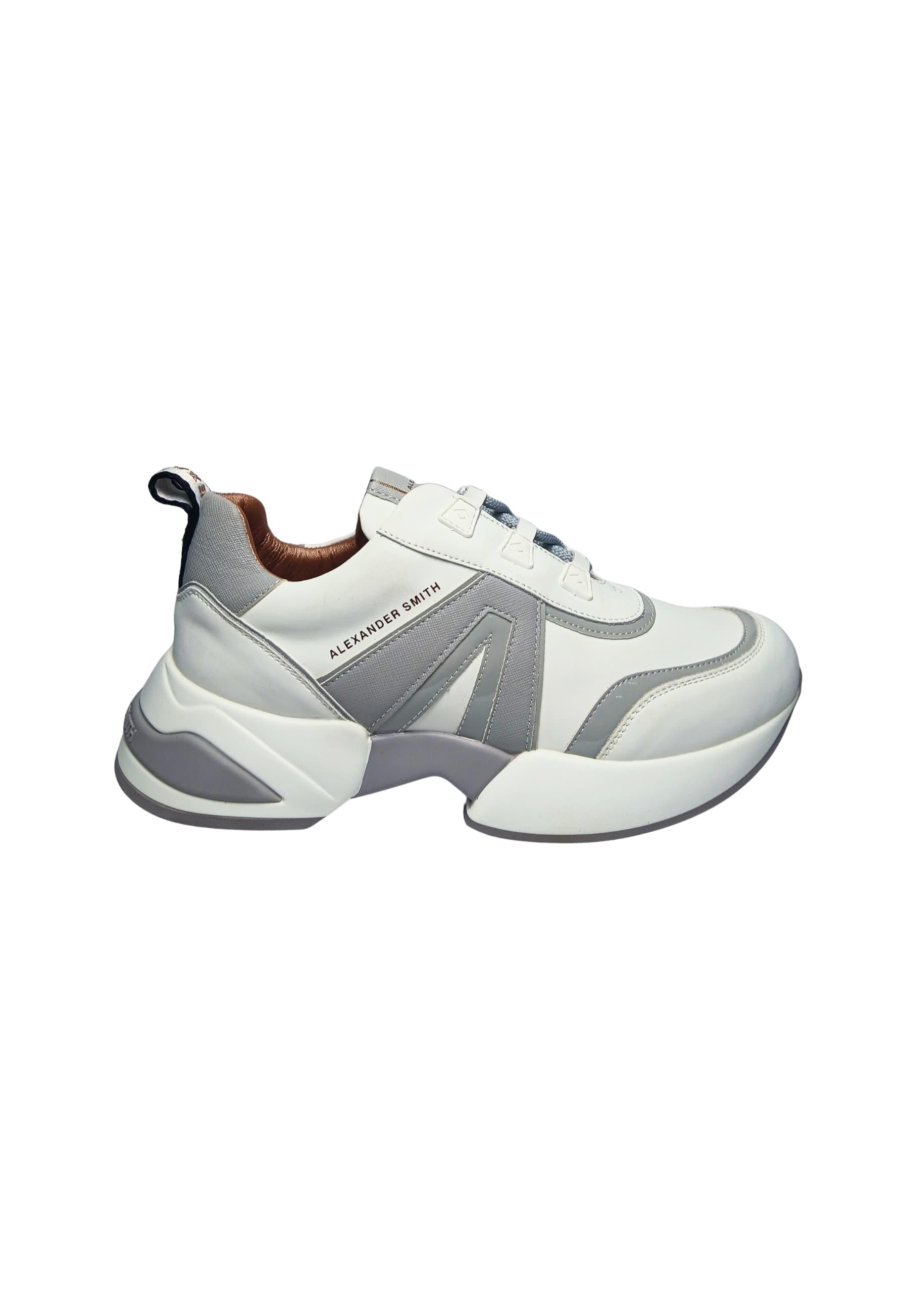 ALEXANDER SMITH asbbmbw-1007-wlf Alexander Smith Donna Pelle Bianco - 6