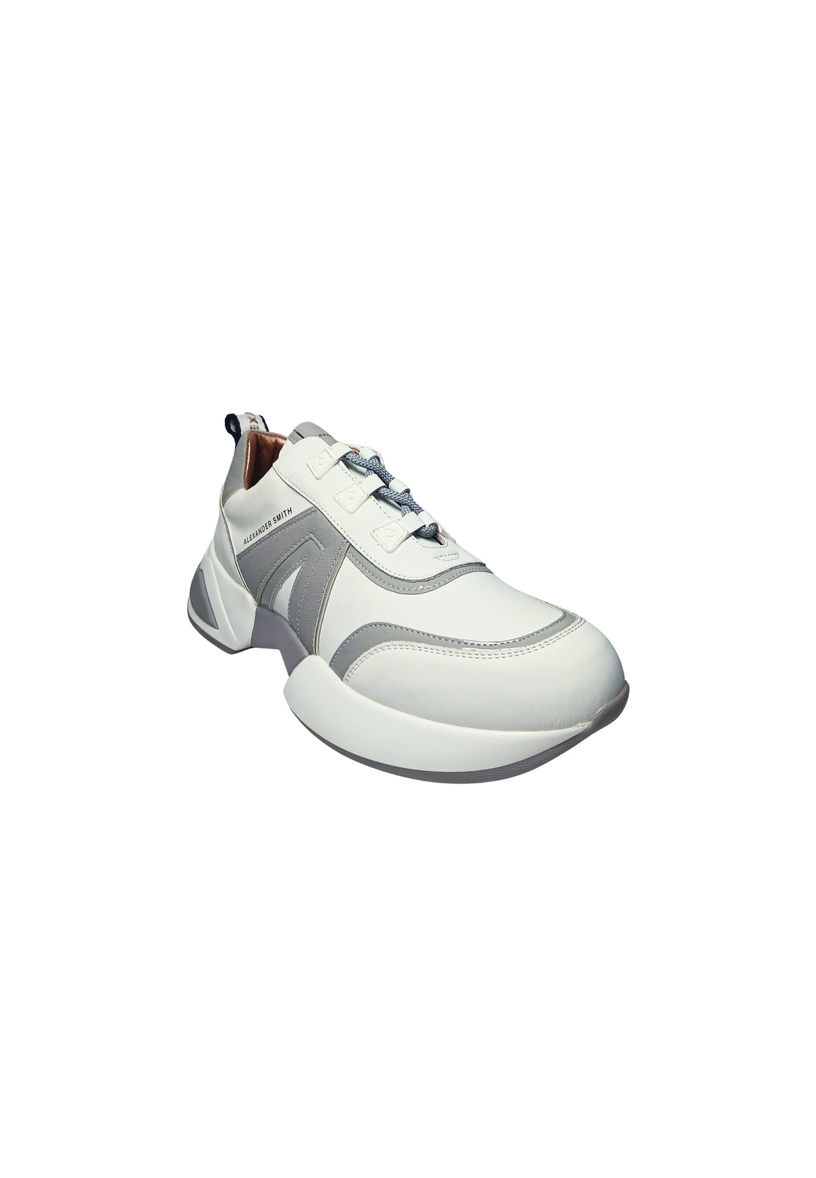 ALEXANDER SMITH asbbmbw-1007-wlf Alexander Smith Donna Pelle Bianco - 5