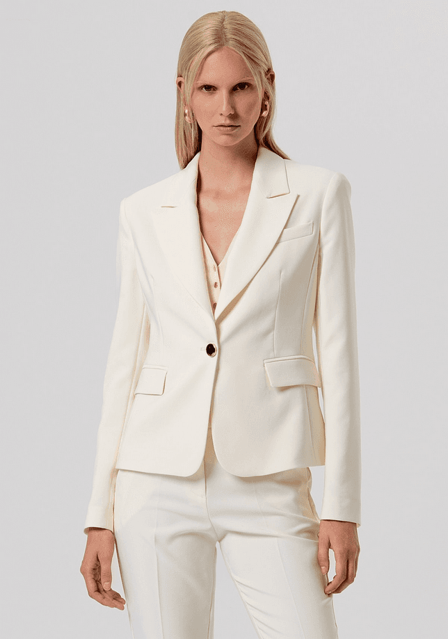 Fracomina giacca monopetto donna butter - 5