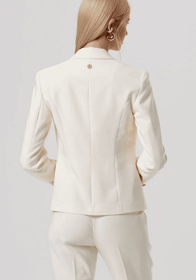 Fracomina giacca monopetto donna butter - 3