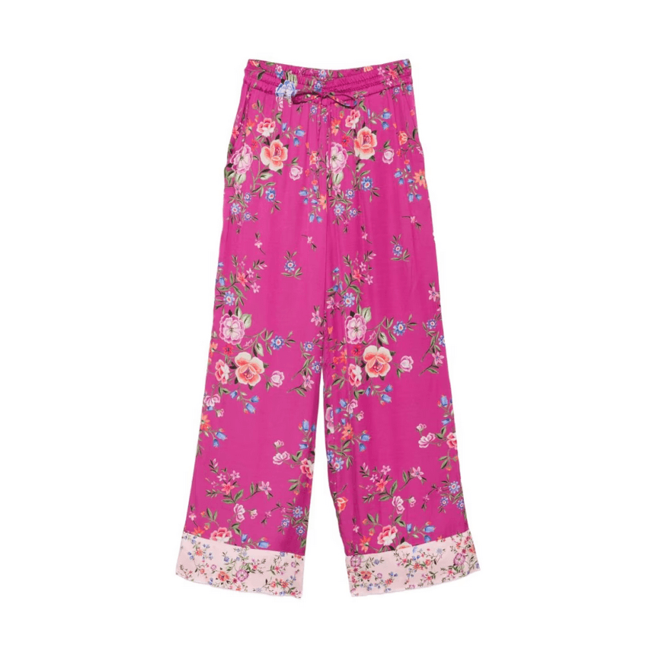 LIU JO pantalone donna con motivo floreale - 4