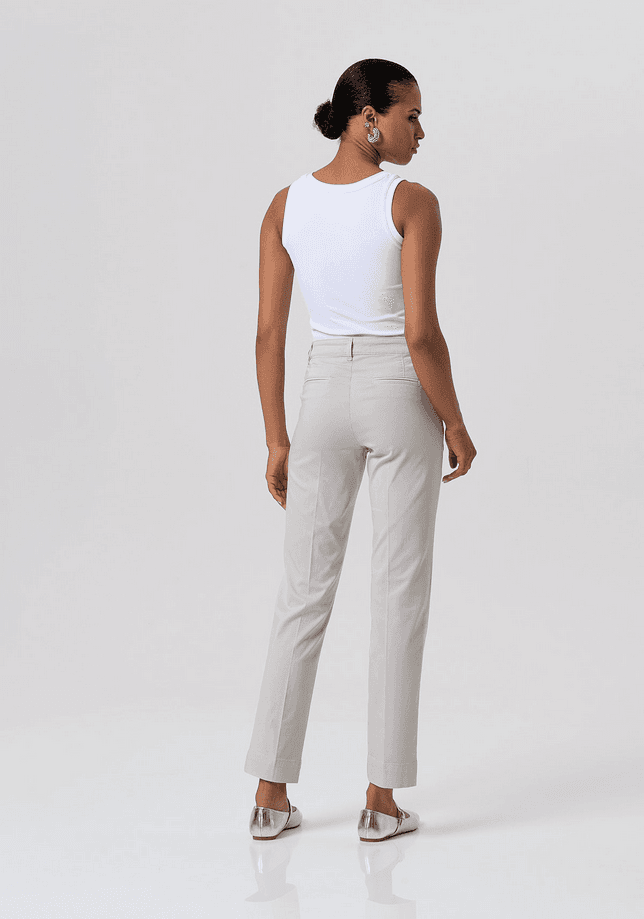 Fracomina pantalone chino donna sabbia - 3