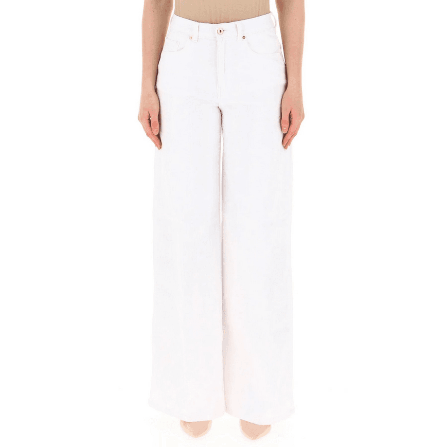 Fracomina pantalone donna bianco - 4