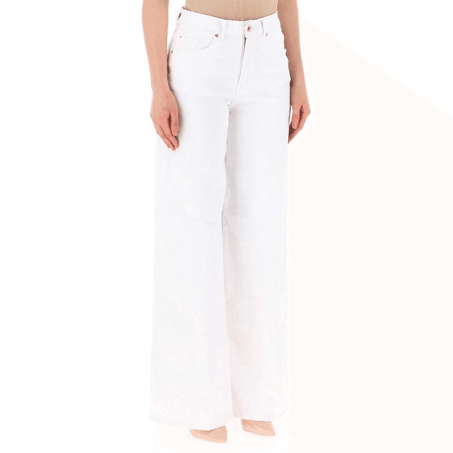 Fracomina pantalone donna bianco - 2