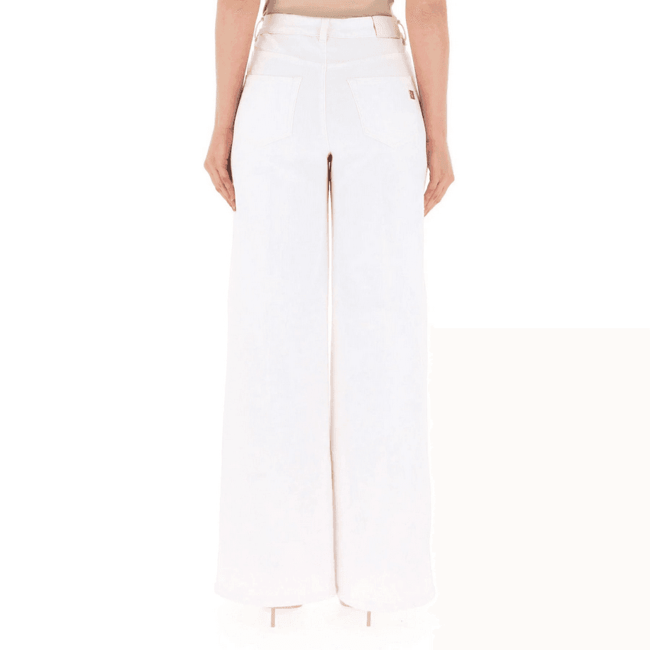 Fracomina pantalone donna bianco - 3