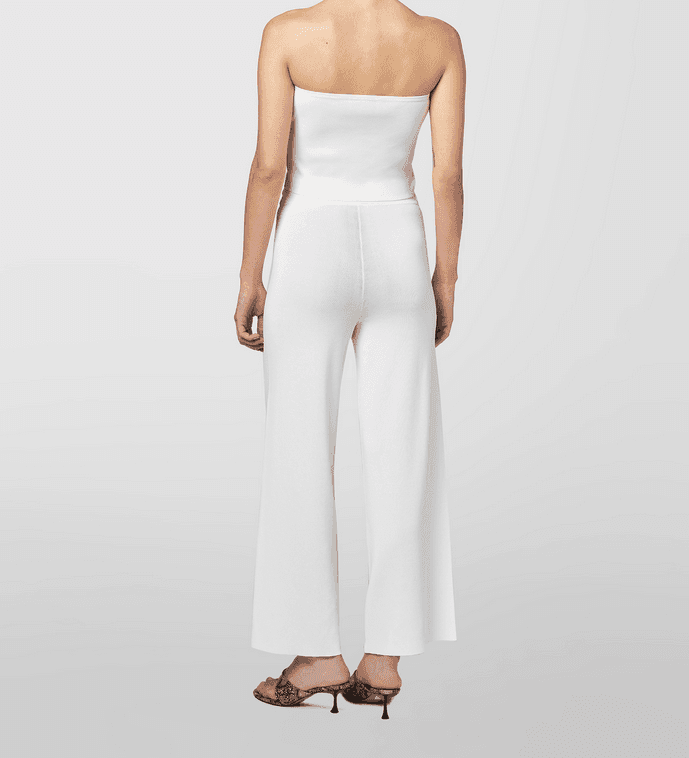 ALPHA STUDIO pantalone donna bianco - 3