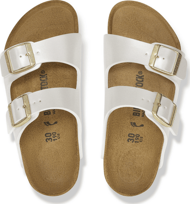 BIRKENSTOCK sandalo arizona bambino electric metallic pearl - 2