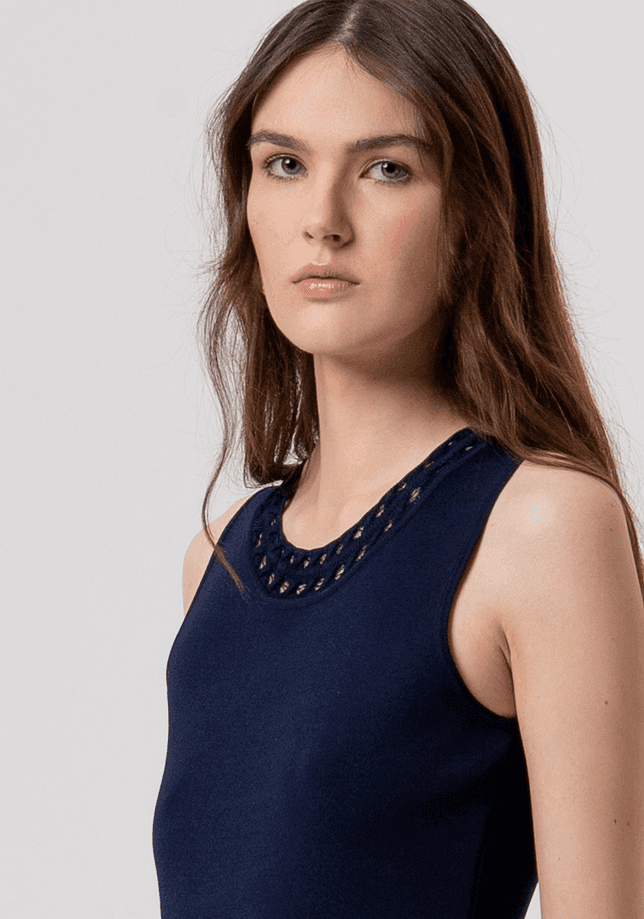 Fracomina top donna darkblue - 2