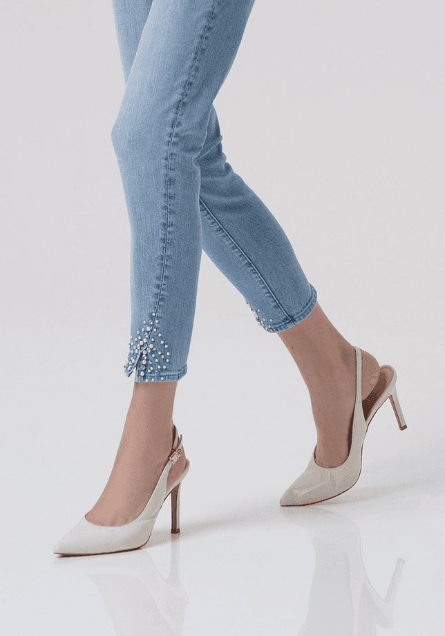 Fracomina jeans donna blu chiaro - 2