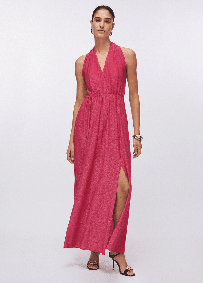 LIU JO abito in lurex donna rosa - 2