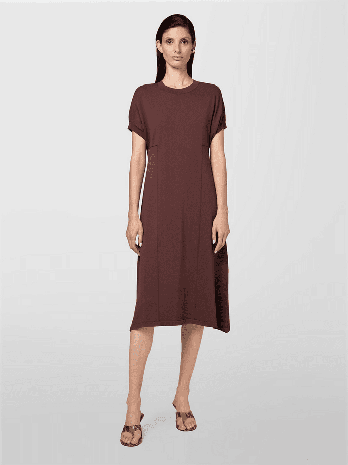 ALPHA STUDIO abito donna marrone - 2