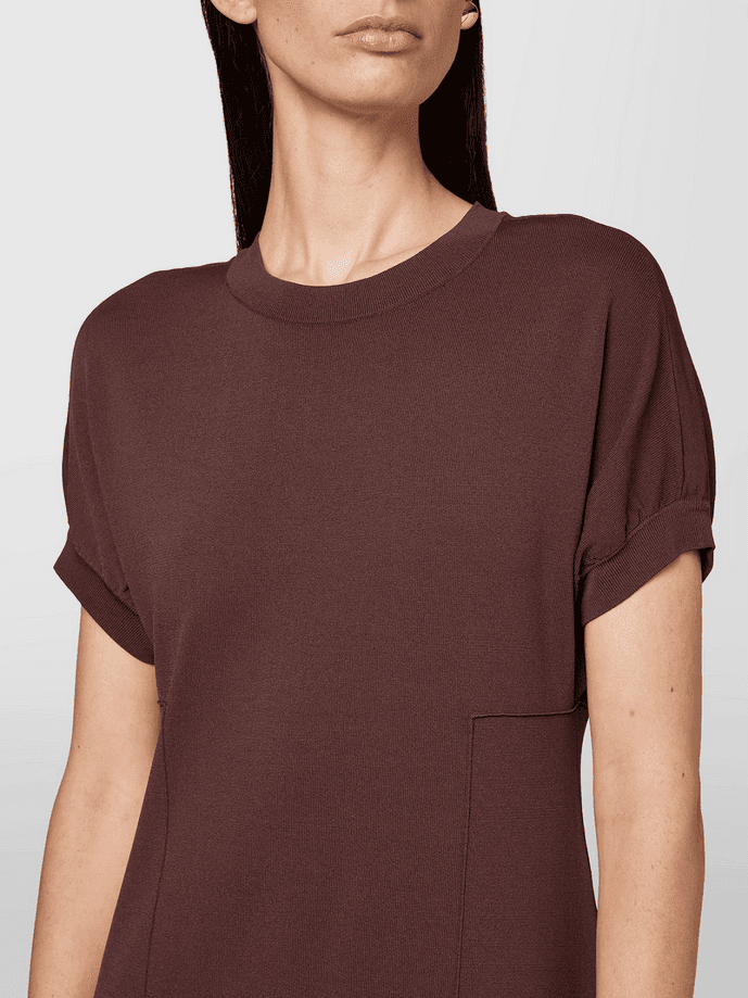ALPHA STUDIO abito donna marrone - 3