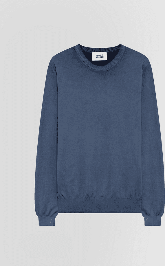 ALPHA STUDIO maglia uomo blu