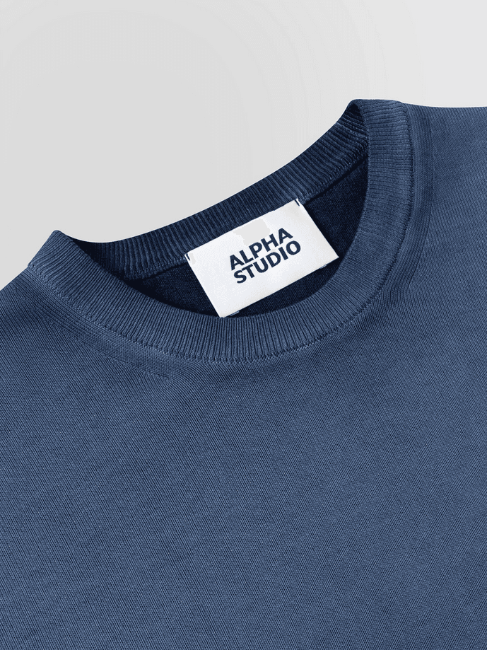 ALPHA STUDIO maglia uomo blu - 2