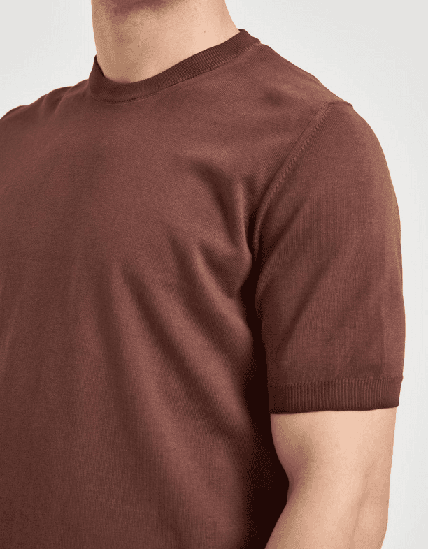 ALPHA STUDIO maglia uomo marrone - 2