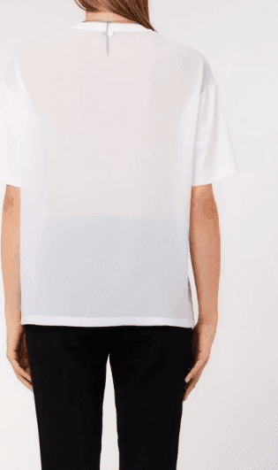 LIU JO t-shirt con collana donna bianco - 3