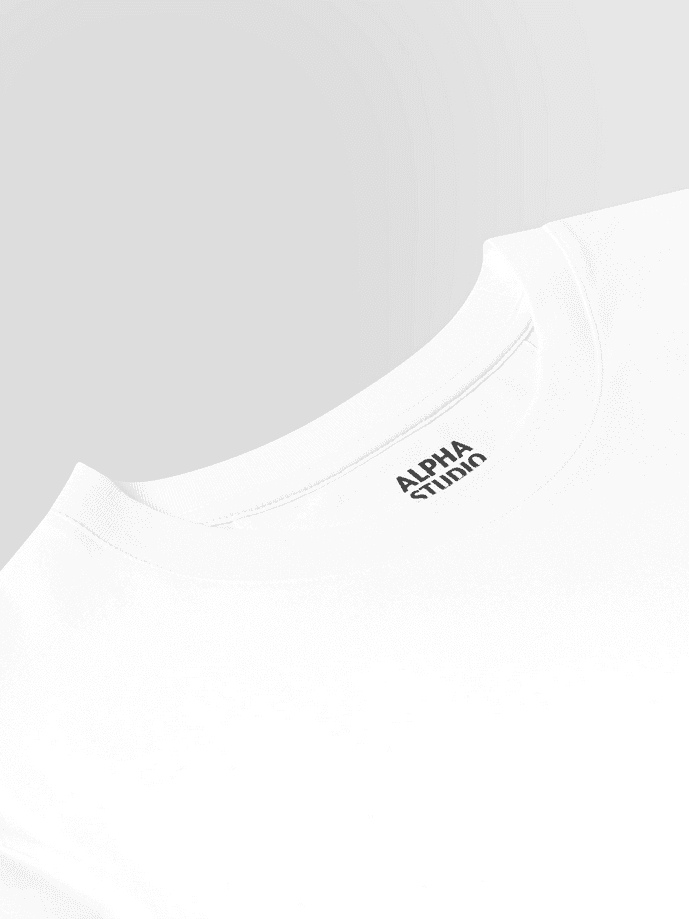 ALPHA STUDIO t-shirt uomo bianco - 2