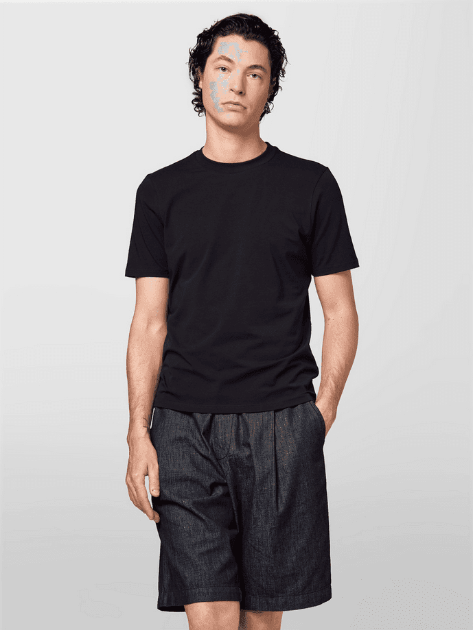 ALPHA STUDIO t-shirt uomo blu notte - 2