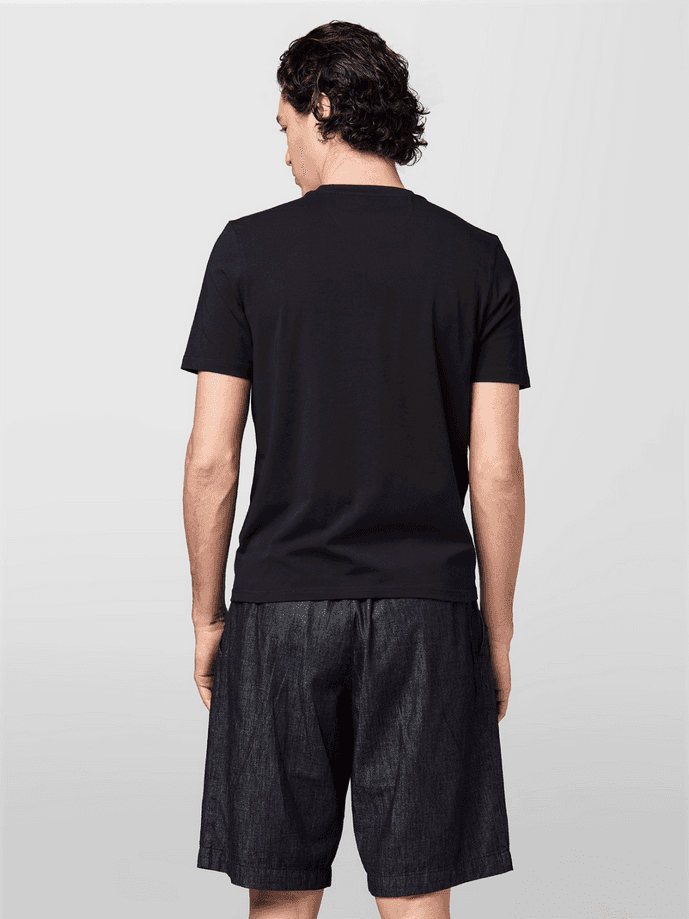 ALPHA STUDIO t-shirt uomo blu notte - 3