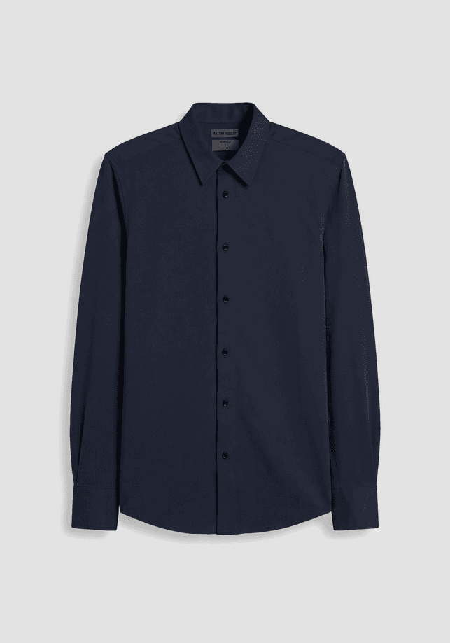 Antony Morato camicia napoli uomo blue marine - 5