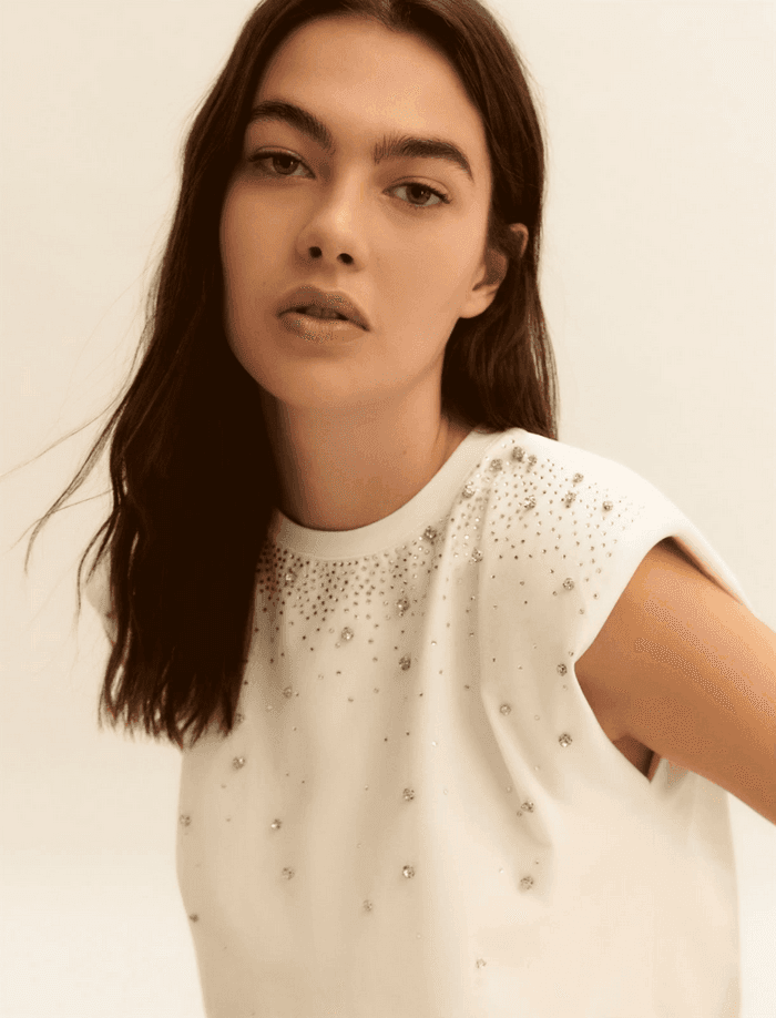 MARELLA t-shirt smanicata donna bianco - 3