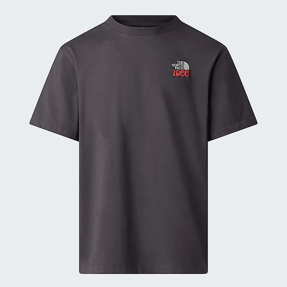 THE NORTH FACE t-shirt 1966 flora unisex antracite - 8