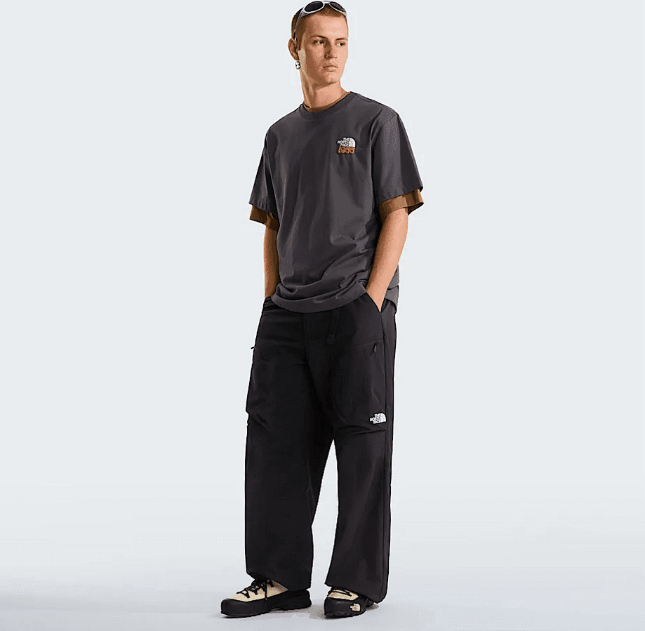 THE NORTH FACE t-shirt 1966 flora unisex antracite - 3