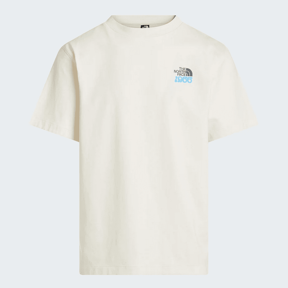 THE NORTH FACE t-shirt 1966 flora unisex bianco - 8