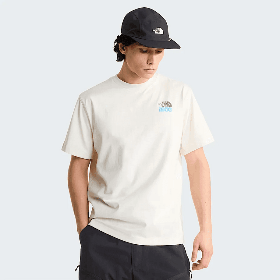 THE NORTH FACE t-shirt 1966 flora unisex bianco - 2